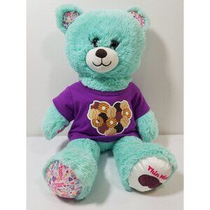 Build A Bear Girl Scouts Thin Mints Blue Teddy Bear Plush Stuffed Animal 16"